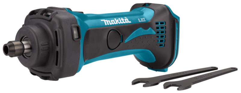 Makita DGD801Z 18V Li-ion Accu Rechte Slijper - Vastzetschakelaar - Detailed view of the product
