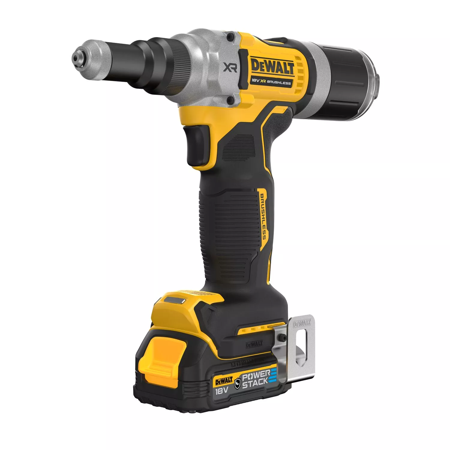 DeWALT DCF414E2GT 18V Li-ion Accu Blindklinknageltang Set (2x 1.7Ah Accu) In TSTAK - 6,3mm thumbnail 2