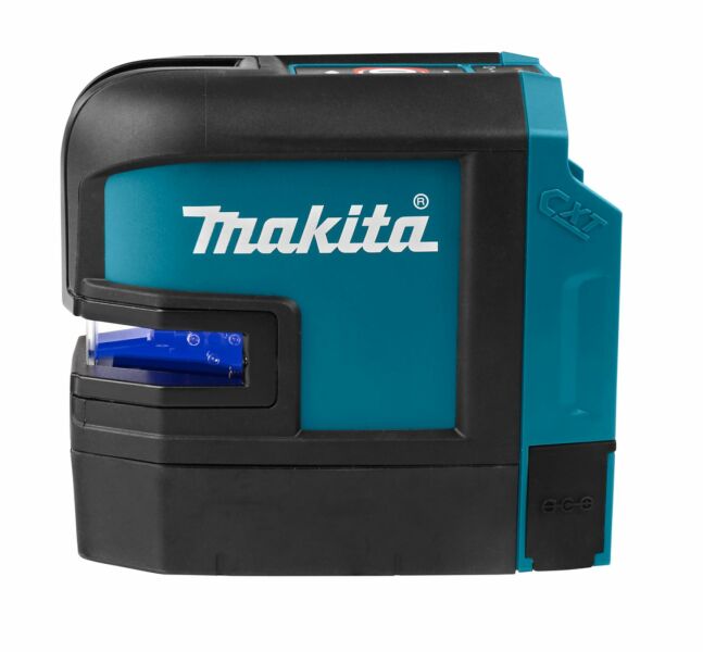 Makita SK106DZ 10.8V Li-Ion Accu Kruislijnlaser Body In Tas - 2 Lijnen - 25m - Rood - Detailed view of the product