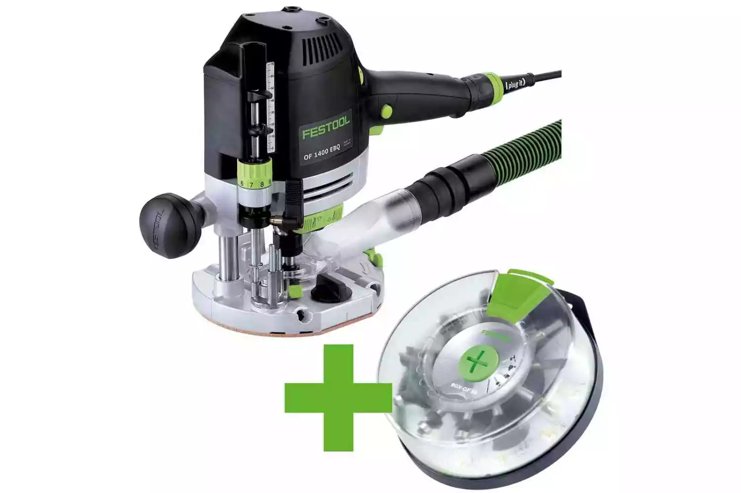 Festool Bovenfrees OF 1400 EBQ-Plus + Box-OF-S - 576540