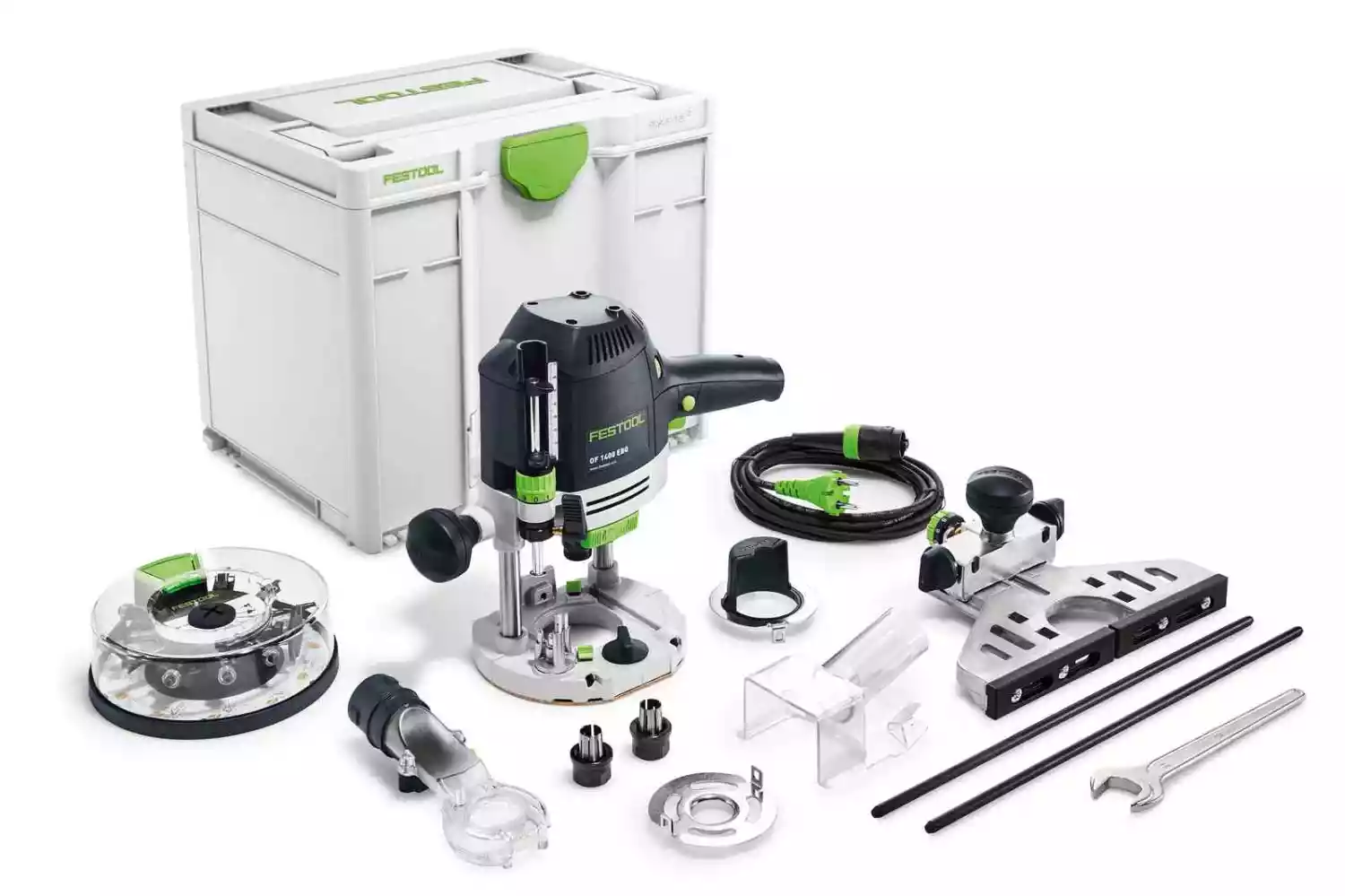 Festool OF 1400 EBQ-Plus Bovenfrees + Box-OF-S In Systainer 1400W - 70mm