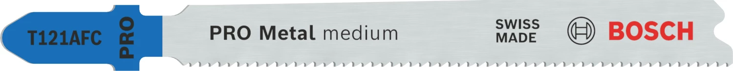 Bosch PRO T121AFC Metal Medium Decoupeerzaagblad - 92mm - Metaal (5st)