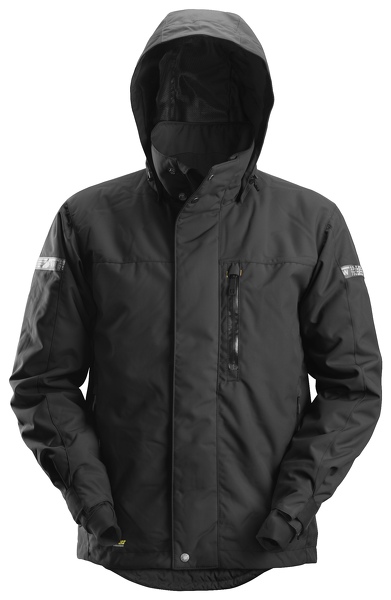 Snickers 1102 Jack Isolerend Allroundwork Waterproof 37.5Â®- Zwart - Maat S