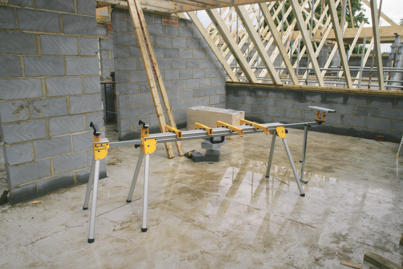 DeWALT DE7023 Universeel Onderstel Voor Afkort- En Verstekzagen - Detailed view of the product