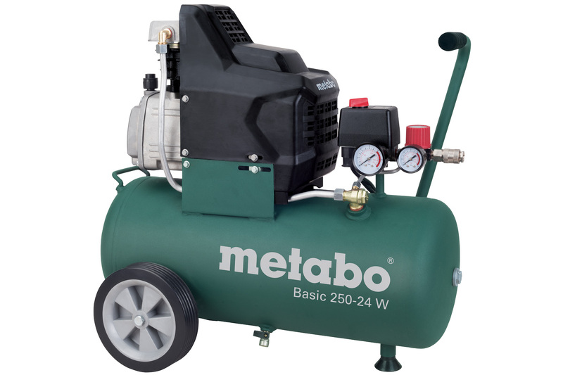 Metabo Basic 250-24 W Compressor - 1500W - 8 Bar - 24L - 95 L/min