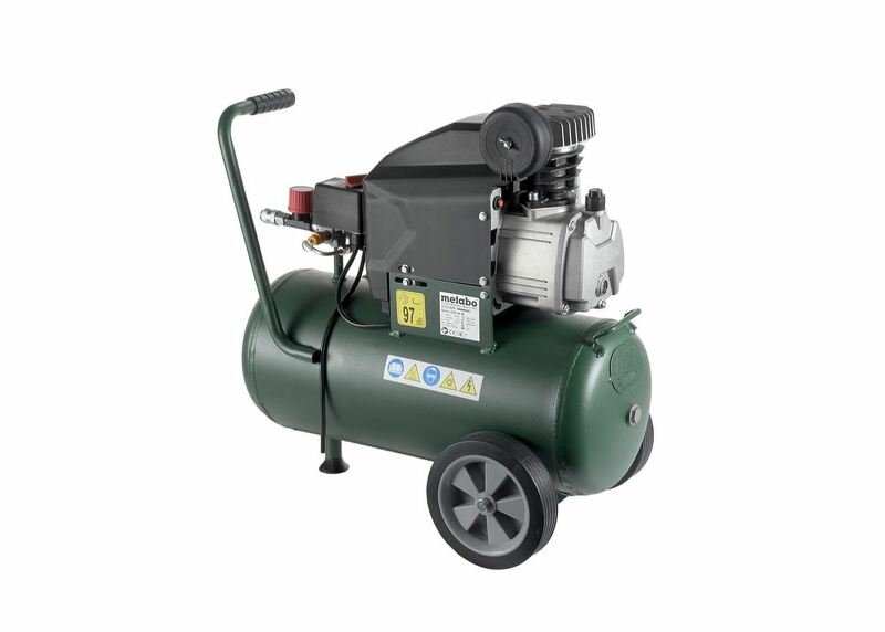 Metabo Basic 250-24 W Compressor - 1500W - 8 Bar - 24L - 95 L/min - Detailed view of the product