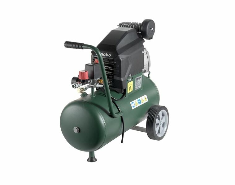 Metabo Basic 250-24 W Compressor - 1500W - 8 Bar - 24L - 95 L/min - Detailed view of the product