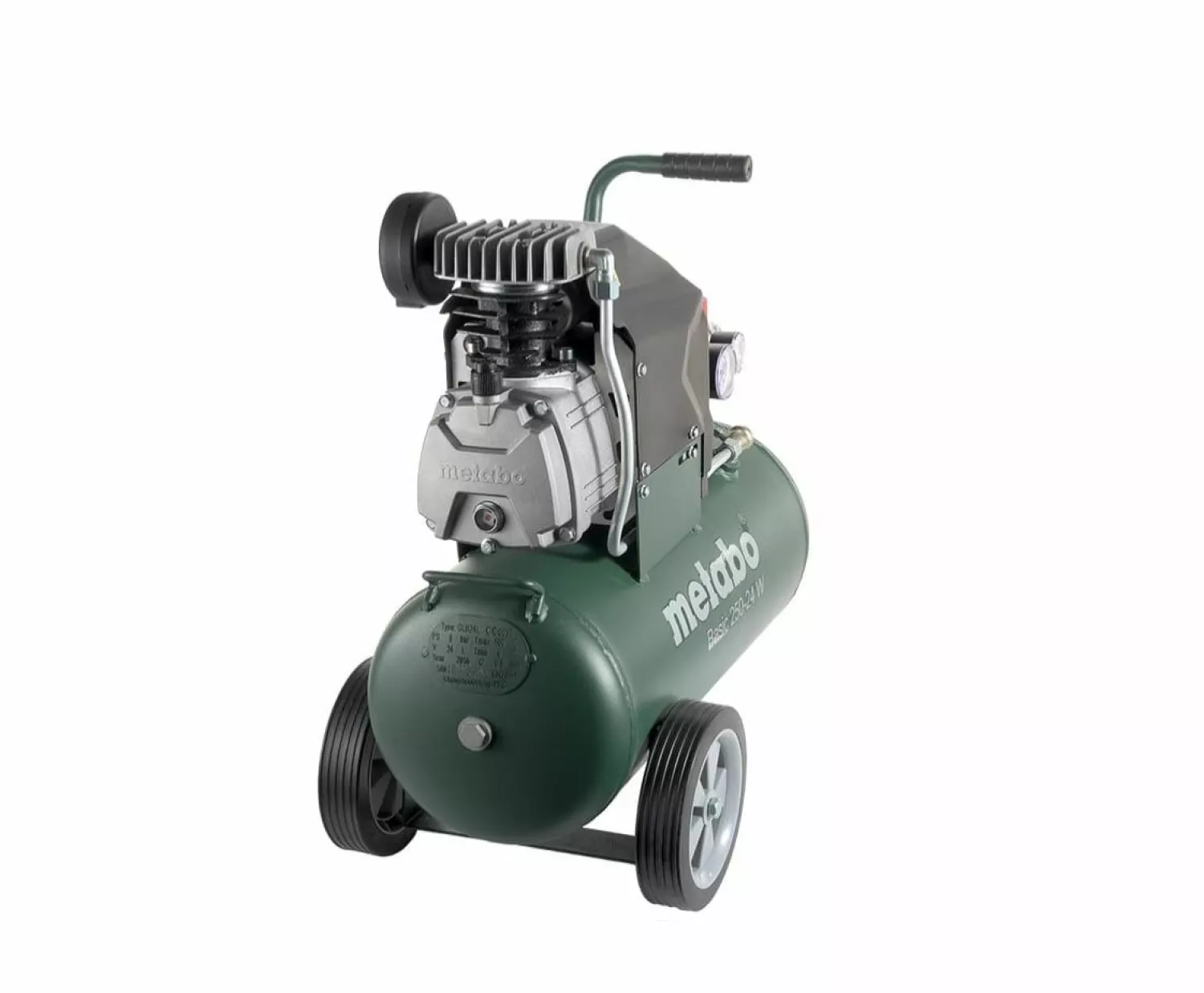 Metabo Basic 250-24 W Compressor - 1500W - 8 bar - 24L - 95 l/min