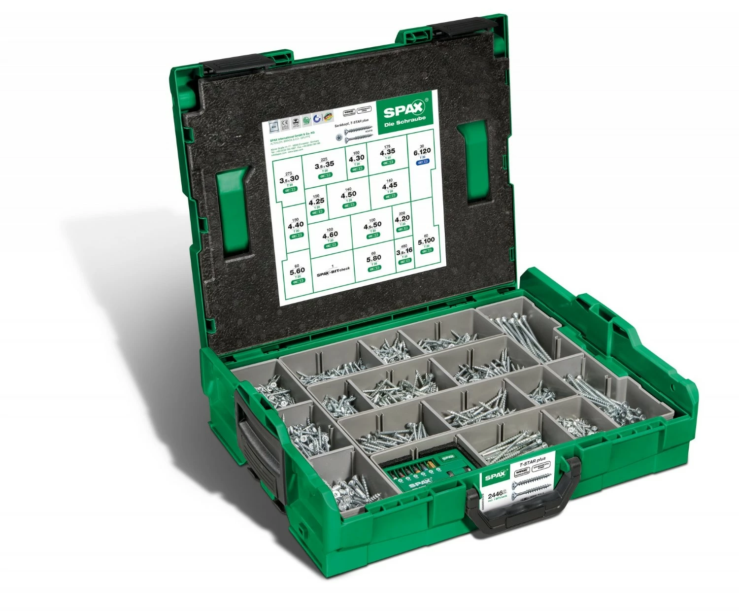 SPAX 5000009161019 Montagekoffer L-boxx - 1 Stuk