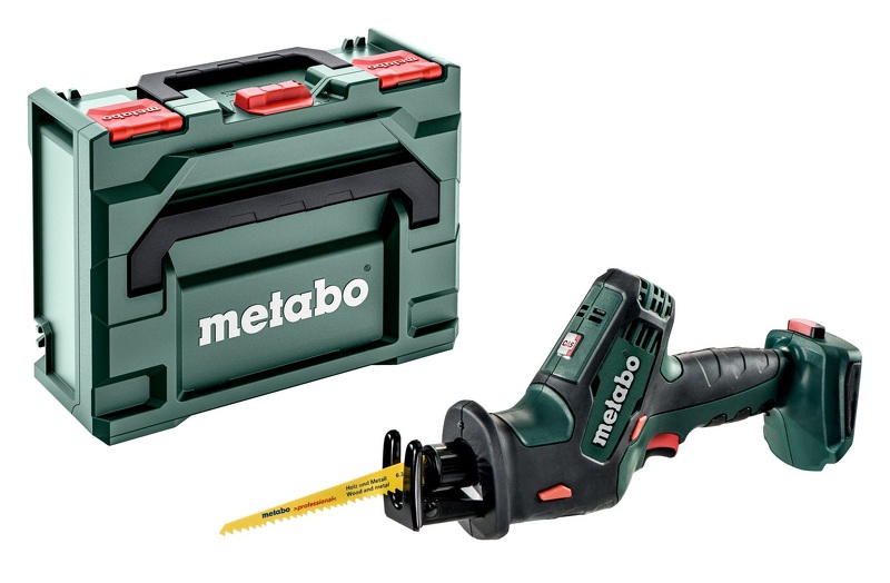 Metabo SSE 18 LTX Compact 18V Li-Ion Accu Reciprozaag Body In MetaBOX EAN: 4007430311696