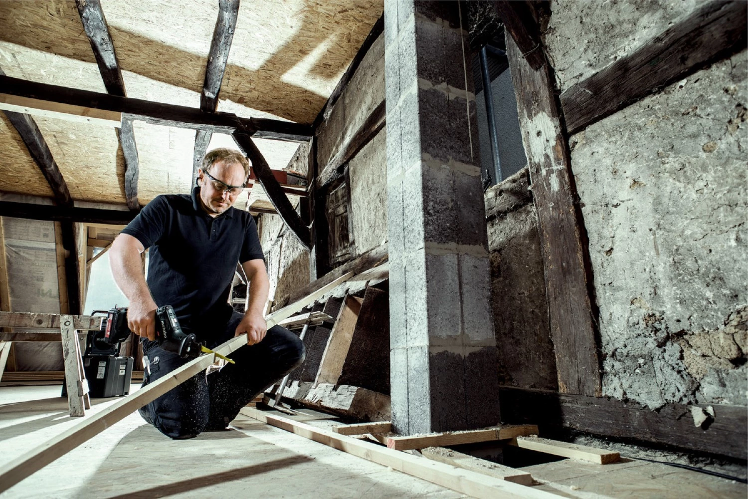 Metabo SSE 18 LTX Compact 18V Li-Ion Accu Reciprozaag Body In MetaBOX thumbnail 4