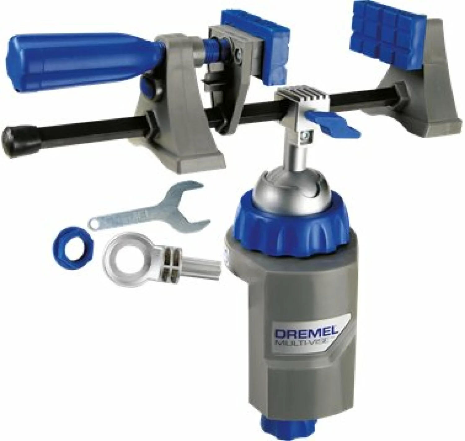 Dremel 2500 Multi-Vise 3-in-1 En 360° Stationaire Bankschroef, Losstaande Klem En Gereedschaphouder