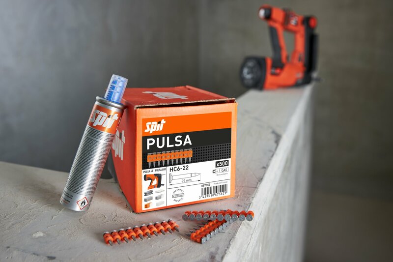 Spit 057550 Pulsa Nagel Incl. Gas - Hc 6/15 (500st) - Detailed view of the product