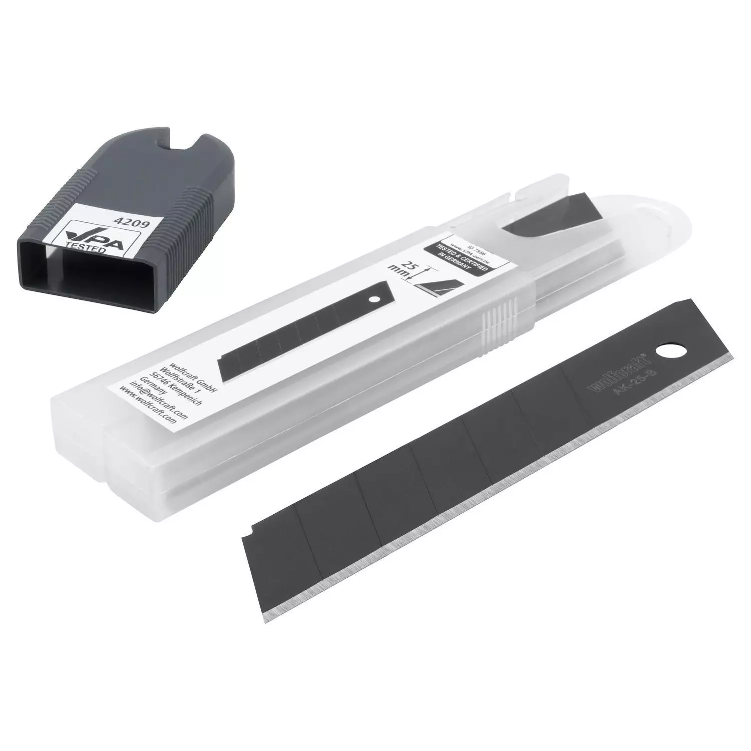 Wolfcraft 4209000 Reserve Afbreekmessen PRO SHARP - 25mm (5st)