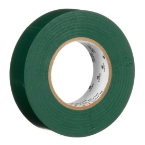 3M 165 Temflex Vinyl Isolatietape Groen - 20m X 19mm - Detailed view of the product