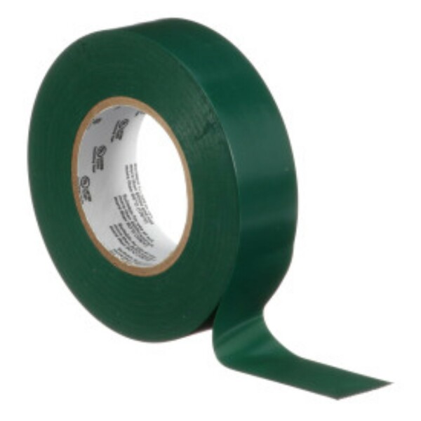 3M 165 Temflex Vinyl Isolatietape Groen - 20m X 19mm - Detailed view of the product