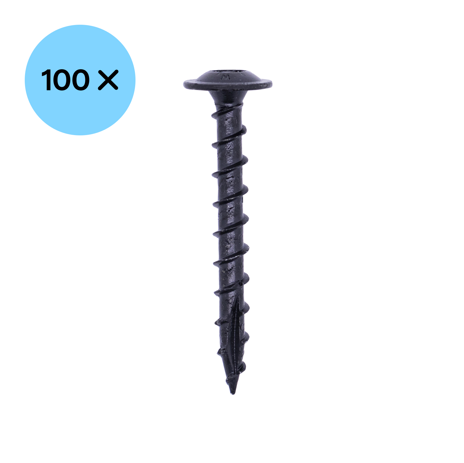 Woodies 61961448 Ultimate Blackline Tellerkop Shield - TX30 - 6.0 X 60mm - Tellerkop - Voldraad - Gecoat (100st) thumbnail 2