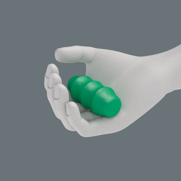 Wera 05029410001 Kraftform Plus Dopschroevendraaier - Zeskant - 7 X 125mm - Detailed view of the product