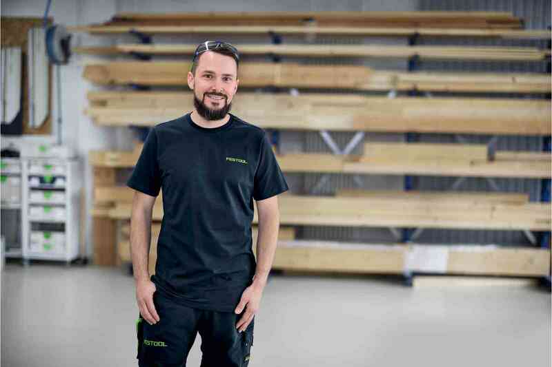 Festool SH-FT2 L T-shirt Ronde Hals - Maat L - Detailed view of the product