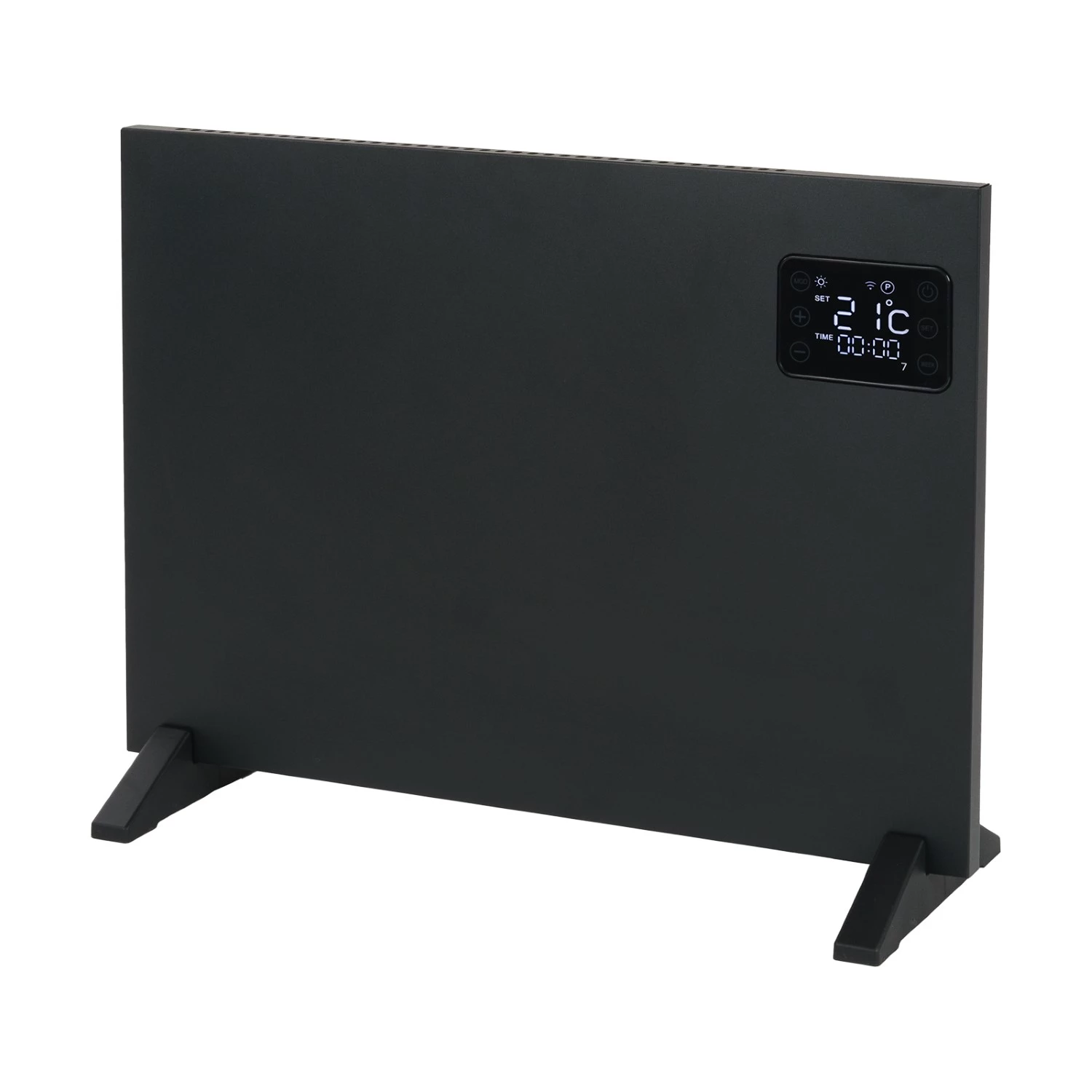 EUROM Alutherm 800XS Wifi Black Convectorkachel 800W - 32m³ thumbnail 2