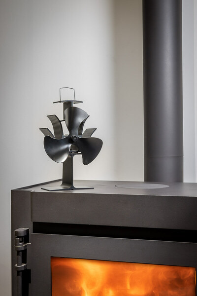 EUROM Kamin Vento 3 Haard-/houtkachel Ventilator - 270m3/u - Detailed view of the product