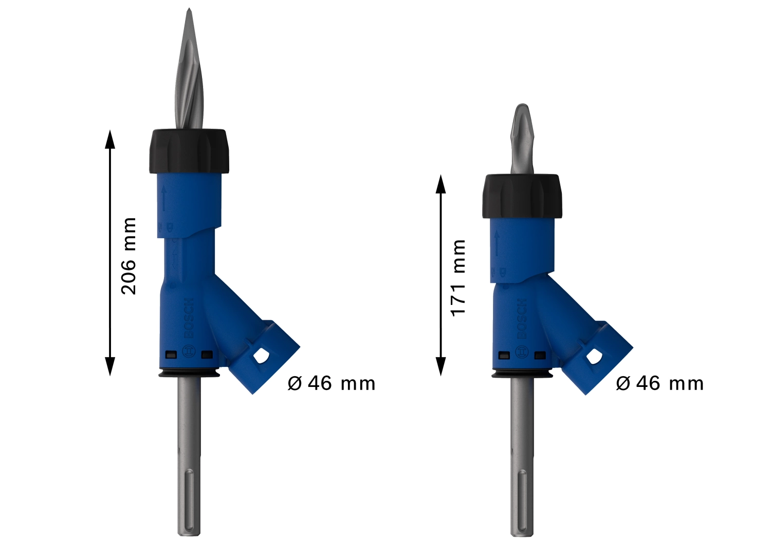 Bosch 2608901476 EXPERT SDS Clean SDS Max Adapter Voor Puntbeitel - 400mm thumbnail 4