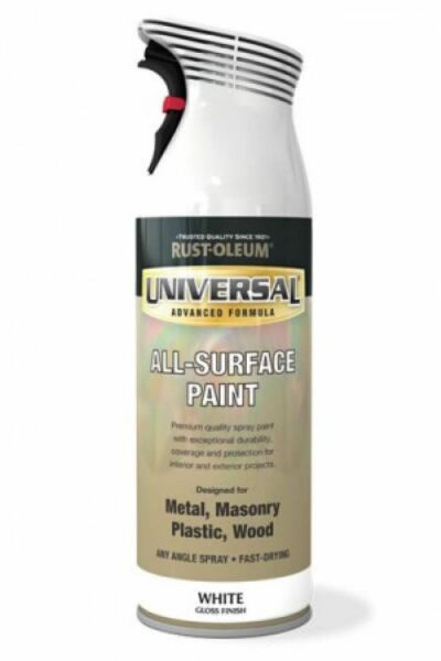 rust-oleum painters touch universal wit hoogglans spuitbus 0.4 ltr