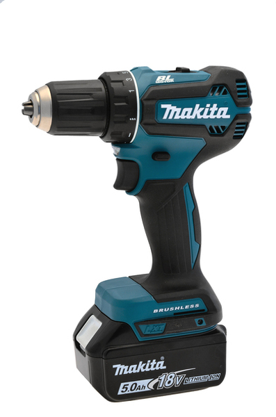 Makita DDF485RTJ 18V Li-Ion Accu Boor-/schroefmachine Set (2x 5.0Ah) In Mbox - Koolborstelloos