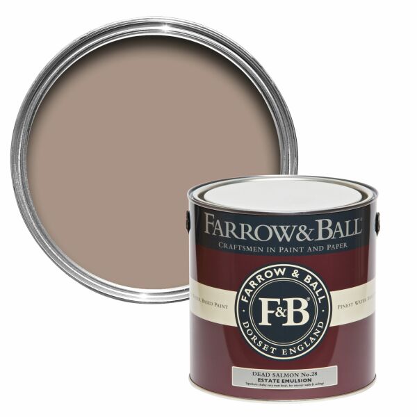 Farrow&Ball  Dead Salmon No.28 2.5l Estate Eggshell