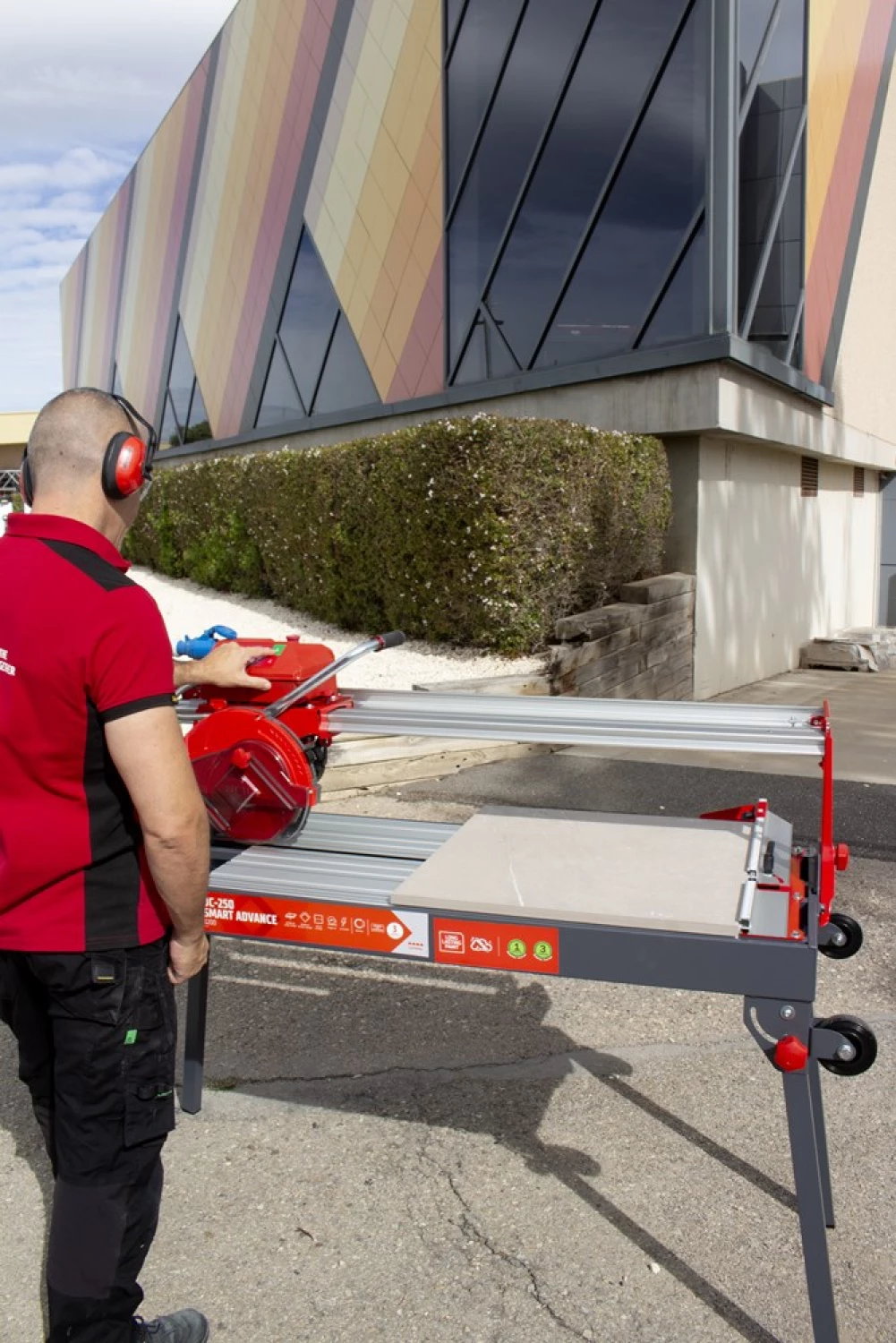 Rubi 53913 Tegelzaagmachine DC-250 Smart Advance 1200 Incl. Diamantzaagblad - 1200mm thumbnail 2