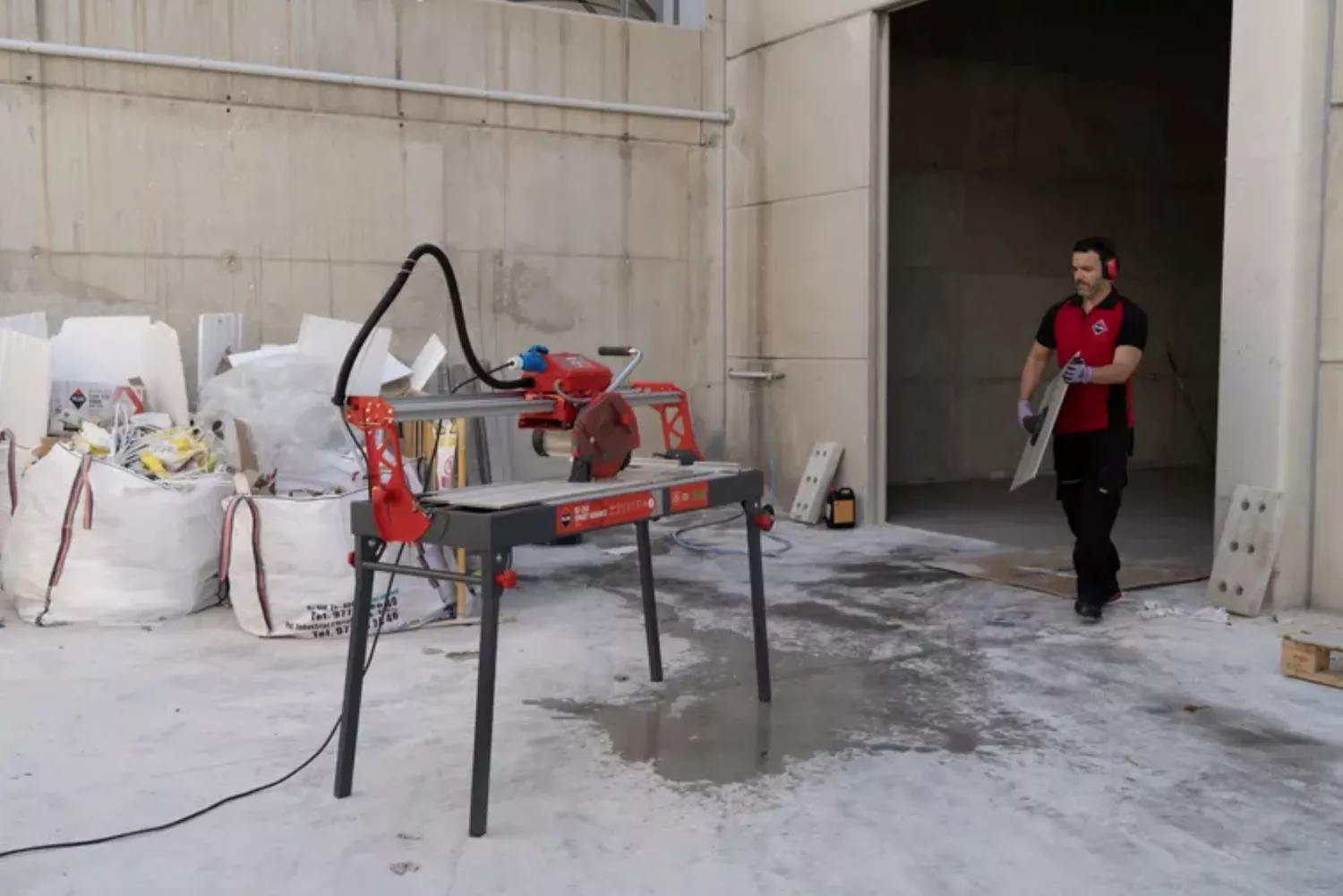 Rubi 53913 Tegelzaagmachine DC-250 Smart Advance 1200 Incl. Diamantzaagblad - 1200mm thumbnail 4