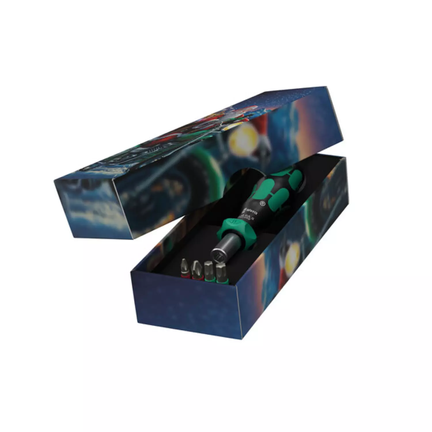 Wera 05135823001 838 RA S/4 Christmas 2025 Bithandhouder Met Ratelfunctie - 1/4"x102mm