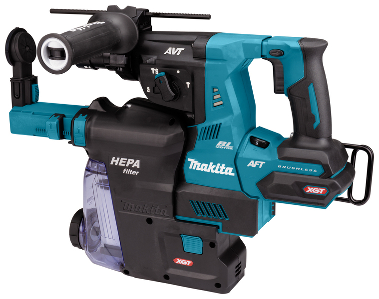 Makita HR002GZ05 XGT 40V Max Li-Ion Accu SDS-Plus Combihamer Body Incl. Stofafzuigsysteem In Mbox - 2,9J - Koolborstelloos - Detailed view of the product