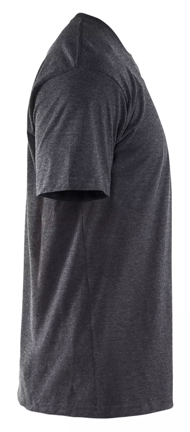 Blåkläder 3300 T-shirt Zwart/Mêlee - XL thumbnail 4