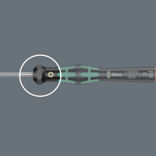 Wera 05118006001 Micro Gleuf Schroevendraaier - 0.40 X 2.0 X 60mm - Detailed view of the product