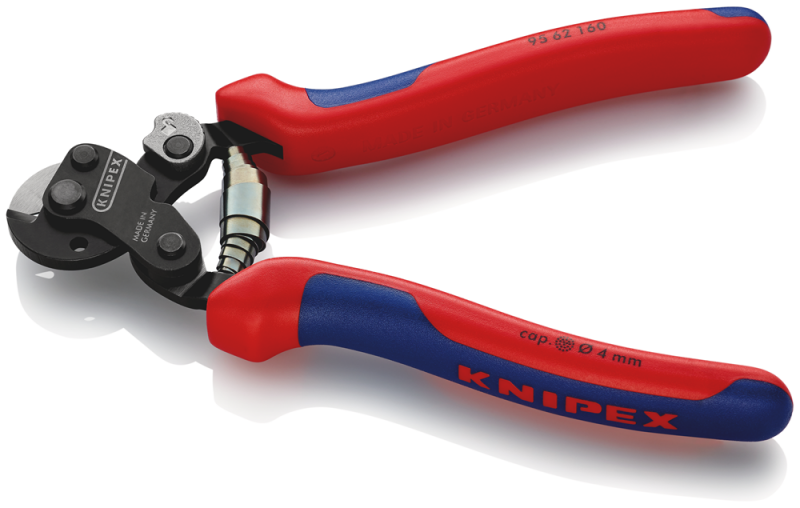 Knipex 95 62 160 Staaldraadschaar - 160mm - Detailed view of the product