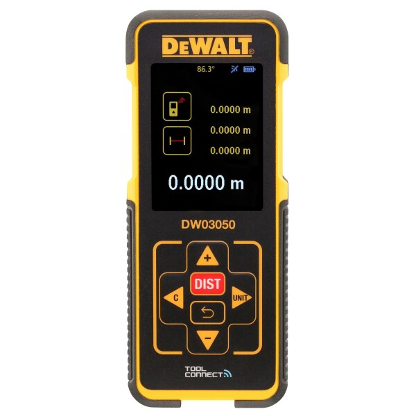DeWALT DW03050 Afstandsmeter In Tas - 50m - Detailed view of the product