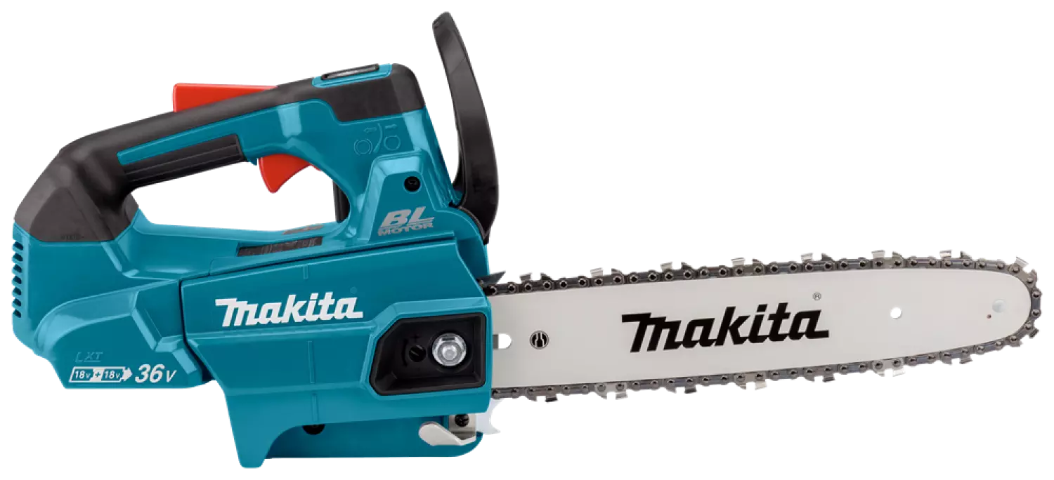 Makita DUC306PT2 LXT 2X18V Li-Ion Accu Tophandle Kettingzaag Set (2x 5.0Ah) - 30cm thumbnail 3