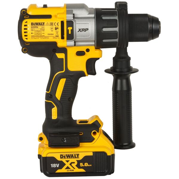DeWALT DCD996P3K 18V Li-ion XR Accu Boor-/schroefmachine Set (3x 5.0Ah) In TSTAK - Koolborstelloos - Detailed view of the product