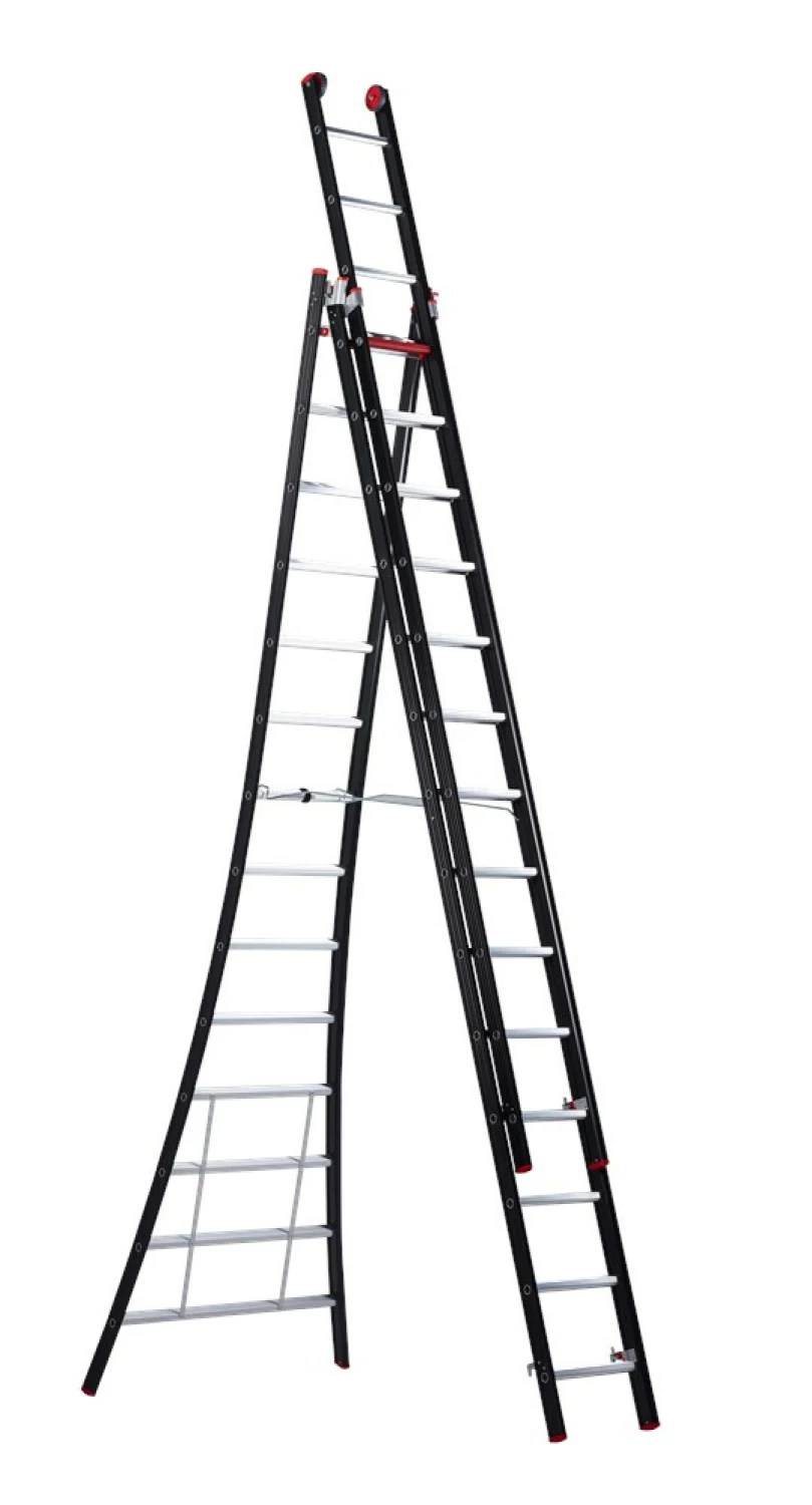 Altrex Nevada NZR 3094 Reformladder - Aluminium - 3 X 14 Sporten - Max. Werkhoogte 10,1m