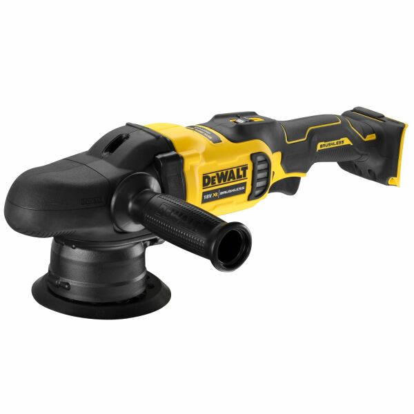 DeWALT DCM848N-XJ 18V Li-ion XR Accu Haakse Polijstmachine Body - Koolborstelloos