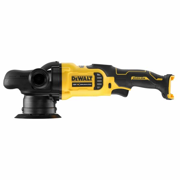 DeWALT DCM848N-XJ 18V Li-ion XR Accu Haakse Polijstmachine Body - Koolborstelloos - Detailed view of the product