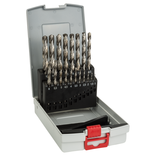 Bosch 2608587013 19-delige ProBox Metaalborenset HSS-G DIN 338