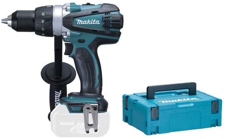 Makita DDF458ZJ 18V Li-Ion Accu Boor-/schroefmachine Body In Mbox