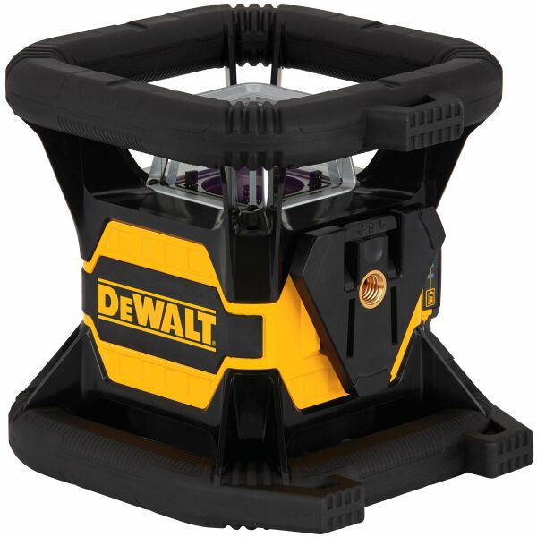 DeWALT DCE080D1RS 18V Rotatie Laser Set Incl. Ontvanger In Koffer - Rood - 30m - IP67 - Detailed view of the product