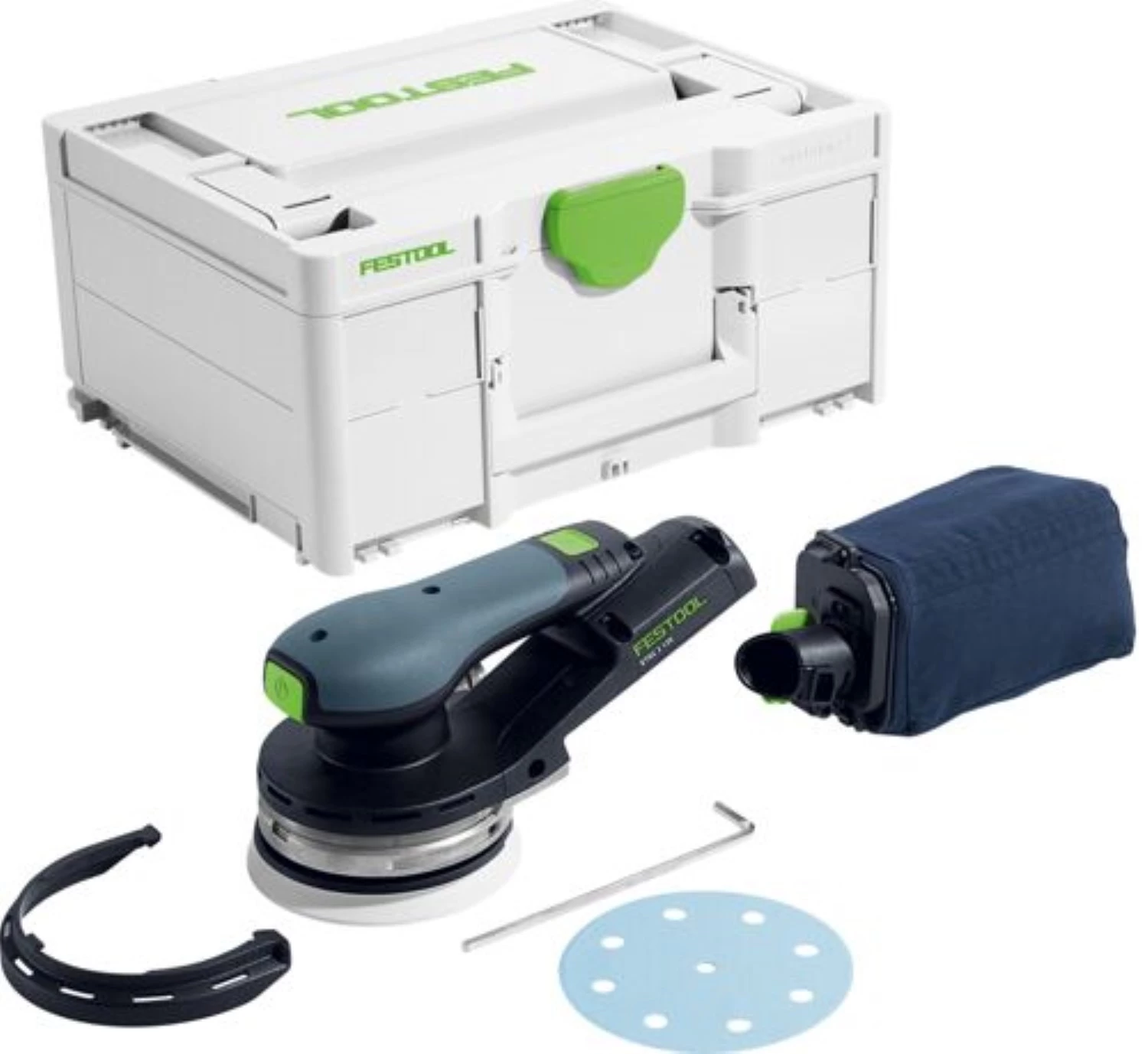 Festool ETSC 2 125-Basic 18V Accu Excenterschuurmachine Body In Systainer - 125mm