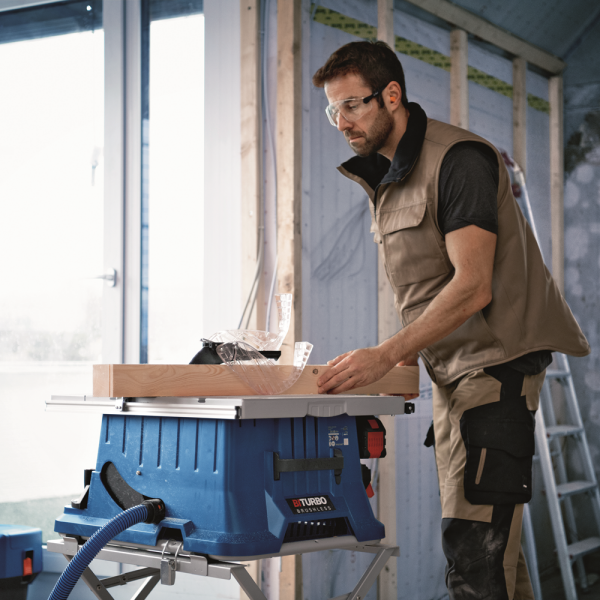 Bosch GTS 18V-216 18V Li-Ion Accu BiTurbo Tafelcirkelzaag - 216mm - Koolborstelloos - Detailed view of the product