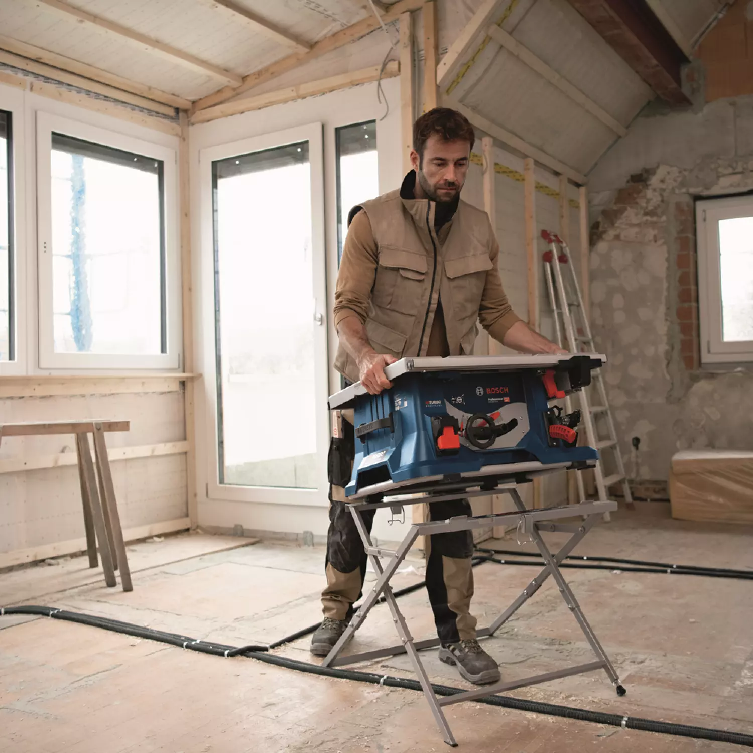 GTS 18V-216 | Accutafelcirkelzaag | BITURBO | Body | Zonder accu's & Laders