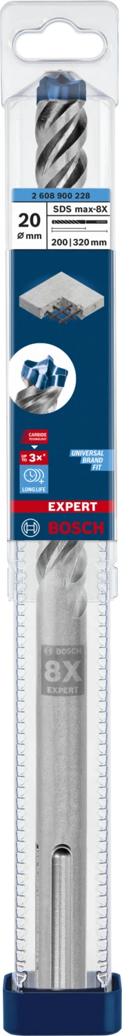 Bosch 2608900228 EXPERT Hamerboor SDS Max-8X - 20x200x320mm thumbnail 2