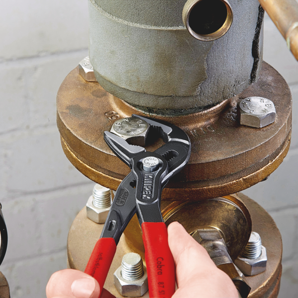 Knipex 8751250 Cobra Waterpomptang - Extra Slank - 250mm - Detailed view of the product
